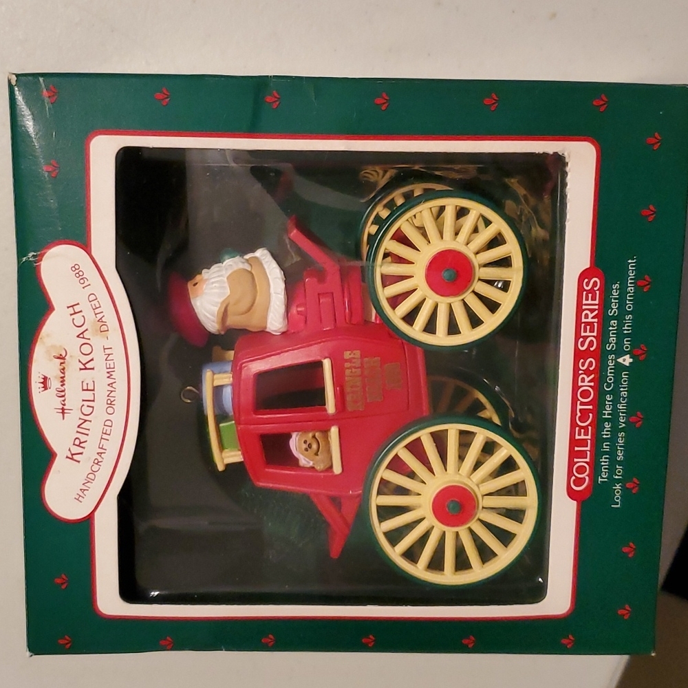 Hallmark Kringle Coach ornament
